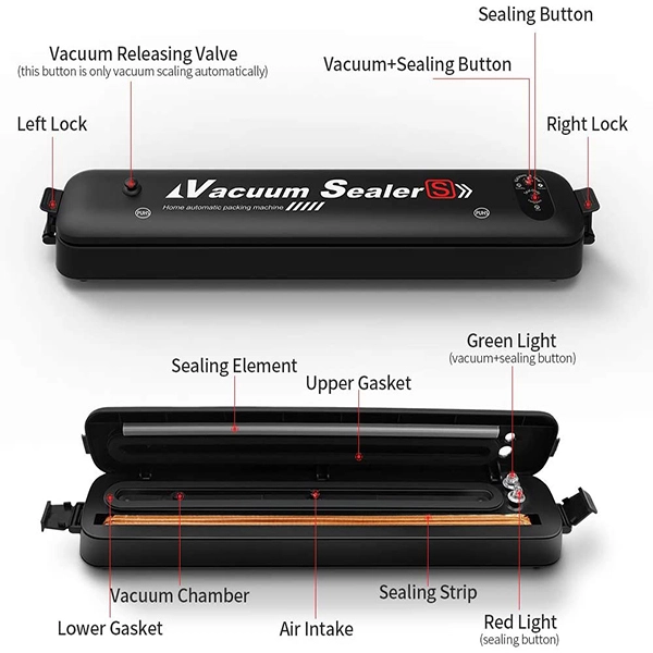 Вакууматор Vacuum Sealer Схема