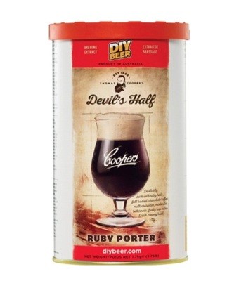 Солодовый экстракт Coopers Devils Half Ruby Porter 1,7 кг