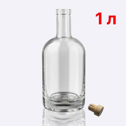 Бутылка «Абсолют» 1 л с крышкой-грибочкой