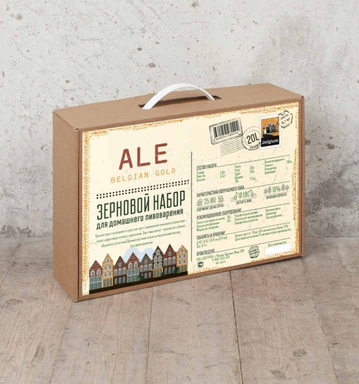 Зерновой набор (All-Grain) BrewBox «Belgian Gold Ale»