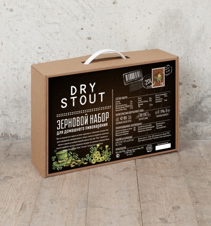 Зерновой набор (All-Grain) BrewBox «Dry Stout»