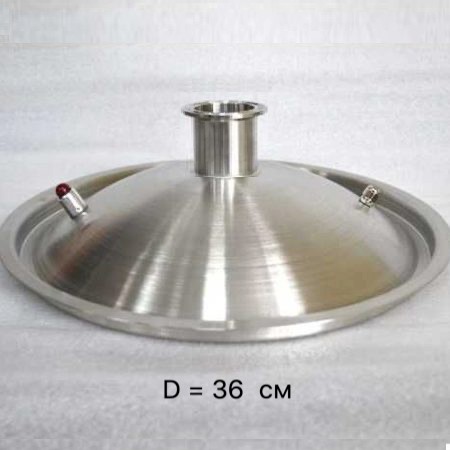 Крышка купольная D=360 mm с клампом 2 дюйма