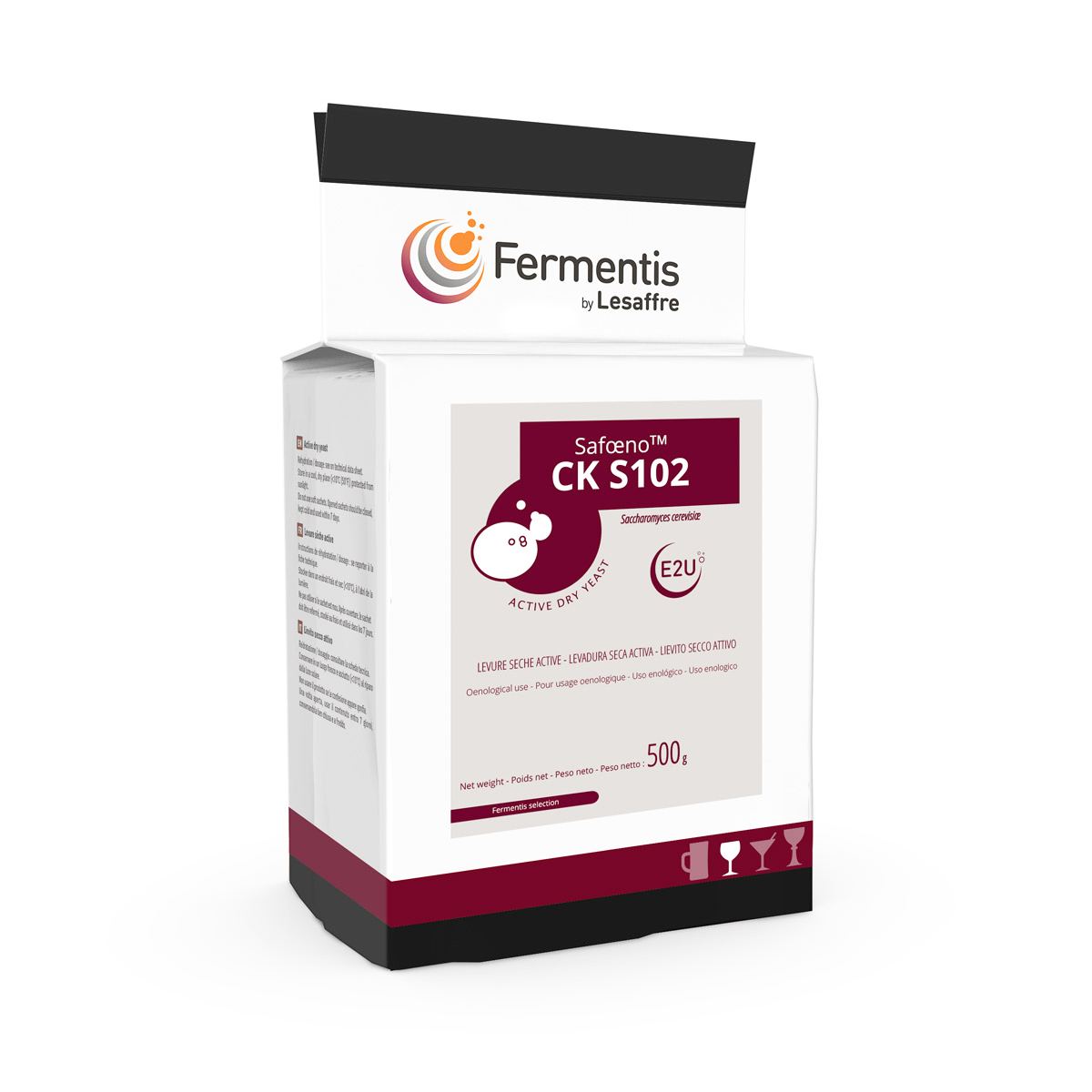 Дрожжи винные CK S102 от Fermentis 500 gr