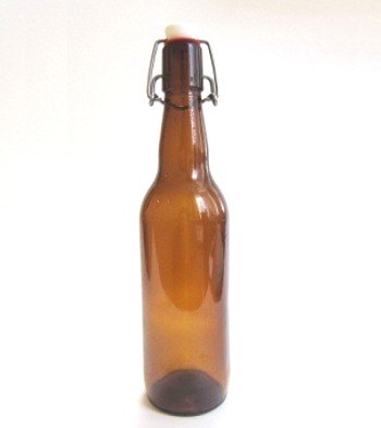 Бутылка с бугельной крышкой 0,5 л (коричневая)