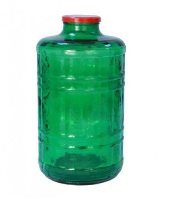 Бутыль 15 литров ТО100 (зеленая)