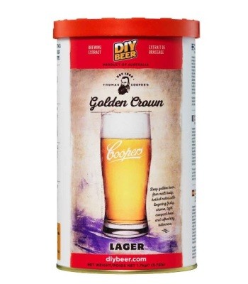 Солодовый экстракт Coopers Golden Crown Lager 1,7 кг