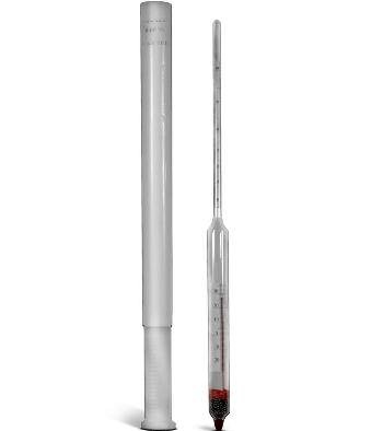 Ареометр АСП-Т 0-60 с термометром