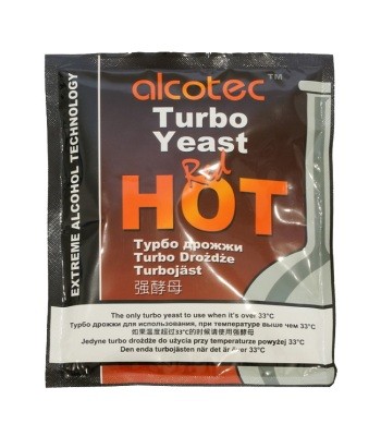 Дрожжи «Alcotec Red Hot Turbo», 90 гр