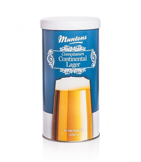 Солодовый экстракт Muntons Continental Lager 1,8 кг