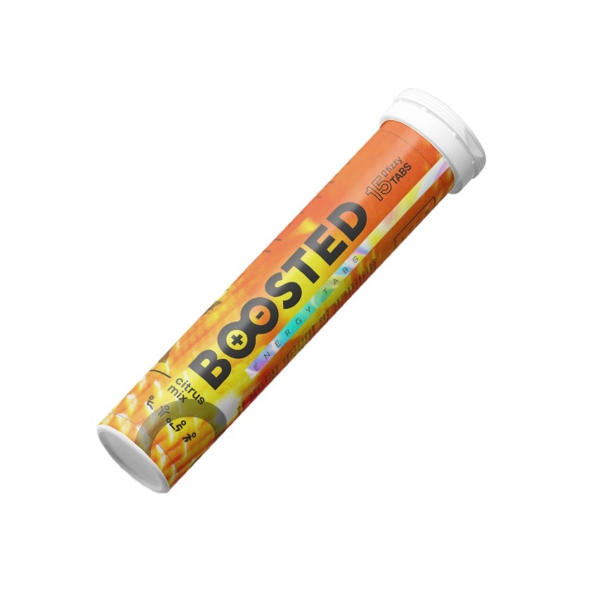 Энергетический напиток быстрорастворимый BOOSTED Citrus Mix, 15 таблеток