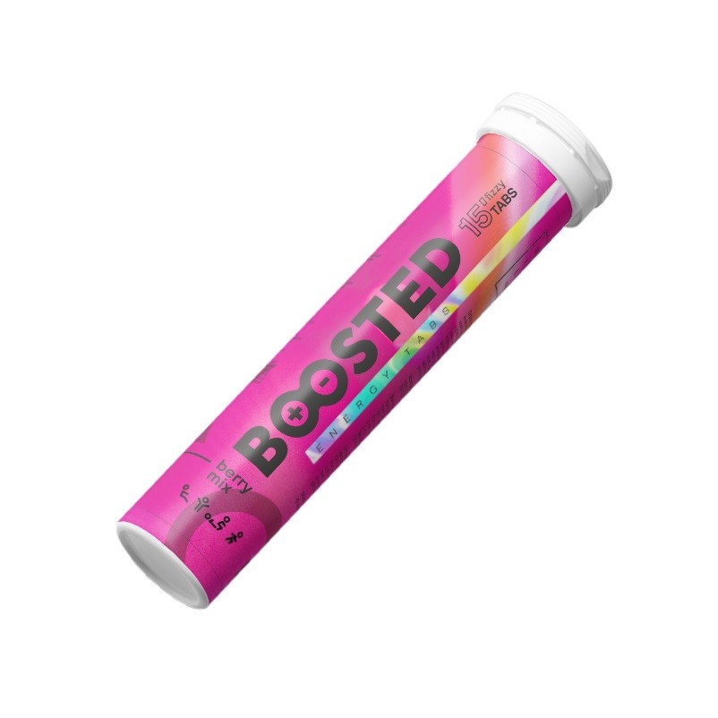 Энергетический напиток быстрорастворимый BOOSTED Berry Mix, 15 таблеток