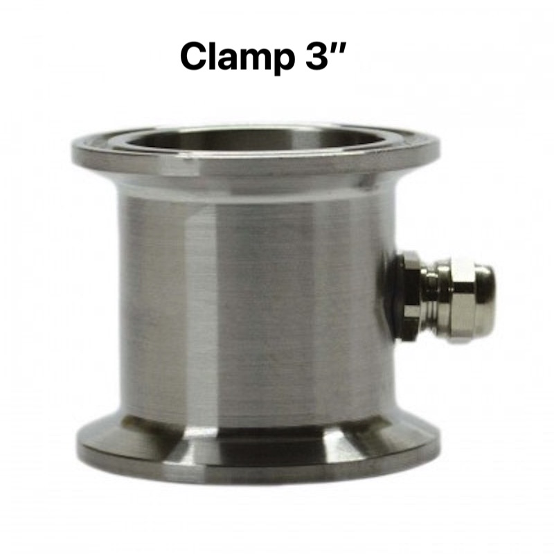 Термопорт с ниппелем под термометр (clamp 3)