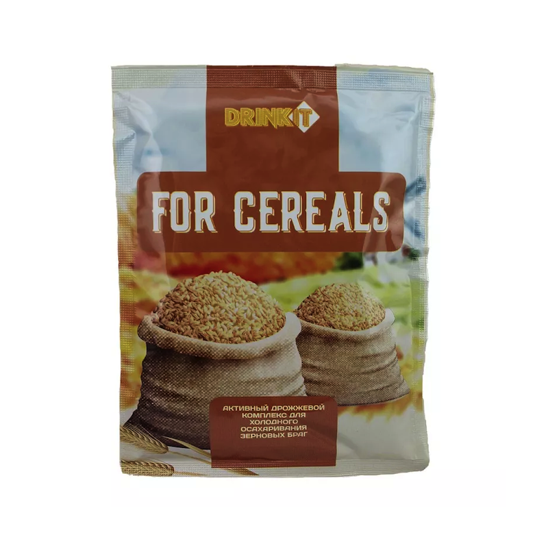 Дрожжи Drinkit for Cereals (для зерновых), 63 гр