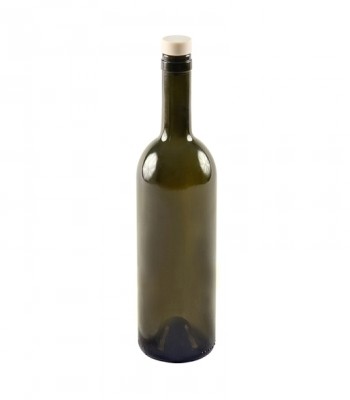 Бутылка «Отелло» 0,75 л (оливкового цвета) для вина